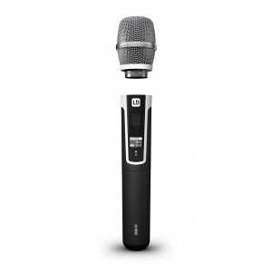 LD Systems U506 HHC 2 - Bezprzewodowy system mikrofonowy z ręcznym mikrofonem pojemnościowym x 2  