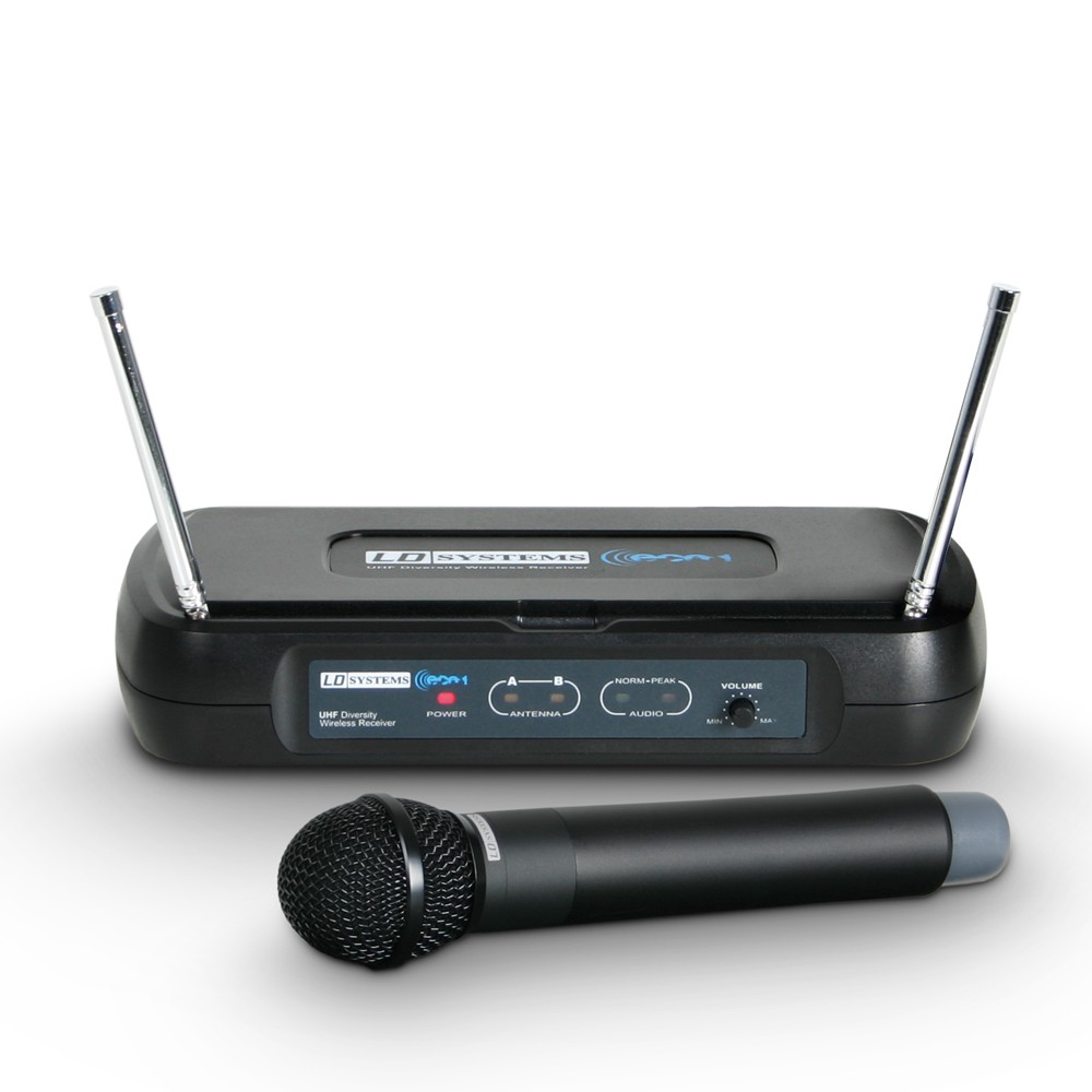 LD Systems ECO 2 HHD B6 II - dynamic handheld microphonewith Dynamic Hamicrophone system LD Systems ECO 2 HHD B6 II - dynamic handheld microphonewith Dynamic Hamicrophone system