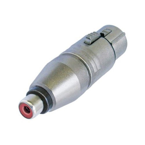 Neutrik 2FPMF - XLR Adapter Cable Socket 3 Pin – Phono (RCA) Socket, female Neutrik 2FPMF - XLR Adapter Cable Socket 3 Pin – Phono (RCA) Socket, female