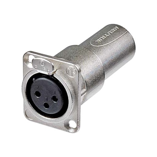 Neutrik 3FDM - Inline adapter XLR female to XLR male Neutrik 3FDM - Inline adapter XLR female to XLR male