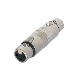 Neutrik NA3FF - Adapter XLR żeński – XLR żeński