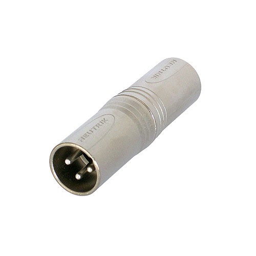 Neutrik NA3MM - Adapter XLR męski – XLR męski Neutrik NA3MM - Adapter XLR męski – XLR męski