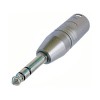 Neutrik NA3MP - Adapter, 3 Pin 6.3 mm Jack to female XLR Connector, Stereo