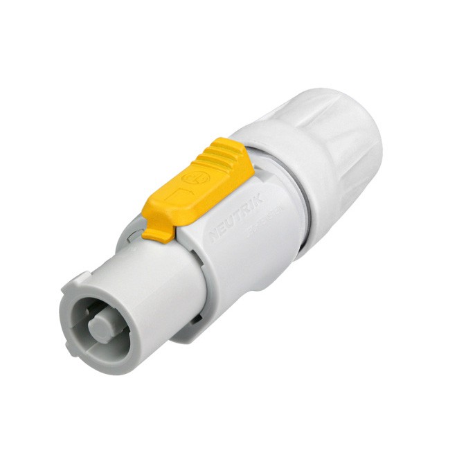 Neutrik NAC3FCB - Wtyczka powerCON, szara Neutrik NAC3FCB - Wtyczka powerCON, szara