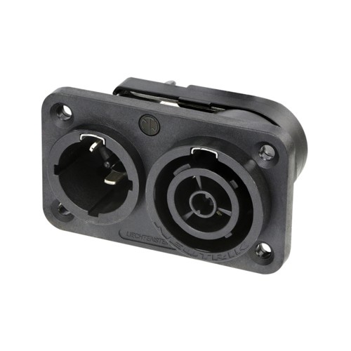 Neutrik NAC3PX-TOP - powerCON appliance inlet-outlet combination Neutrik NAC3PX-TOP - powerCON appliance inlet-outlet combination