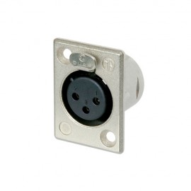 Neutrik C3 FP-1 - Gniazdo XLR, żeńskie