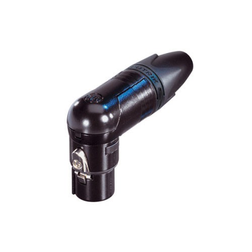 Neutrik C3 FR X BAG - 5-Way Tilt-Angle female XLR Connector in black Neutrik C3 FR X BAG - 5-Way Tilt-Angle female XLR Connector in black