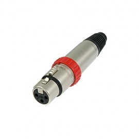 Neutrik C3 FXS - Wtyczka XLR, żeńska, z przełącznikiem ON/OFF