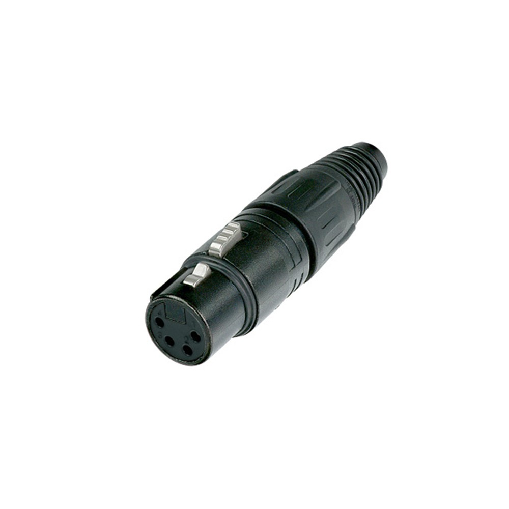 Neutrik C4 FX-B - 4 Pin female XLR Connector with Gold Contacts