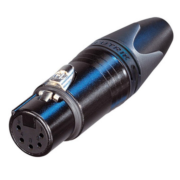 Neutrik NC5FXX-BAG - XLR Panel-Mount Connector 5 Pin, male Neutrik NC5FXX-BAG - XLR Panel-Mount Connector 5 Pin, male