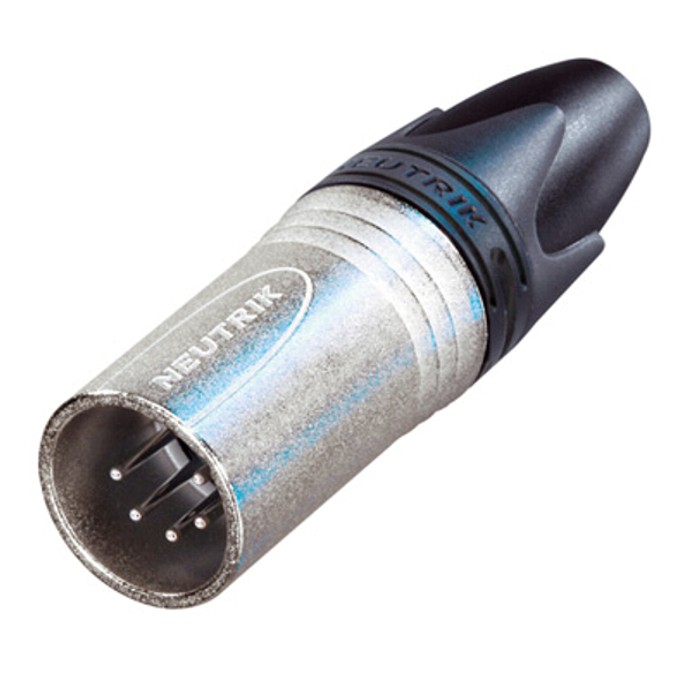 Neutrik NC5MXX - XLR Connector 5 Pin male, Nickel-Plated