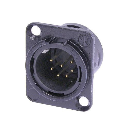 Neutrik C7 MD-L-B-1 - 7-stykowa wtyczka XLR, męska Neutrik C7 MD-L-B-1 - 7-stykowa wtyczka XLR, męska