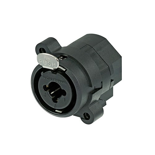 Neutrik NCJ6FI-S - XLR/Jack Combo Panel-Mount Socket 3 Pin with Lock Neutrik NCJ6FI-S - XLR/Jack Combo Panel-Mount Socket 3 Pin with Lock