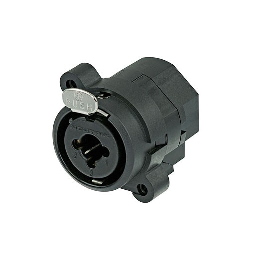 Neutrik NCJ6FI-V - XLR/Jack Combo Panel-Mount Socket 3 Pin with Lock Neutrik NCJ6FI-V - XLR/Jack Combo Panel-Mount Socket 3 Pin with Lock