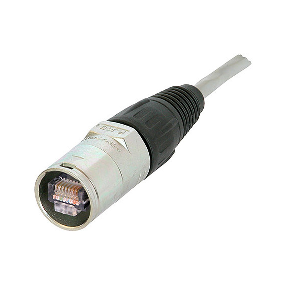 Neutrik NE8MC - Protective Cover for RJ45 etherCON Connector, Nickel-Plated Neutrik NE8MC - Protective Cover for RJ45 etherCON Connector, Nickel-Plated