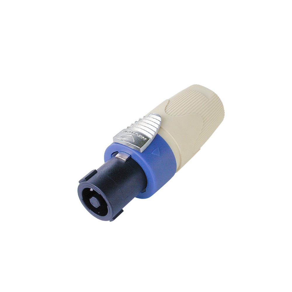 Neutrik NL4FX-9 - Speakon Connector 4 Pin, White Sleeve