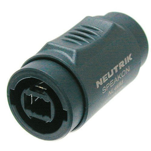 Neutrik NL4MMX - Adapter Speakon 2/4-stykowe na Speakon 2/4-stykowe Neutrik NL4MMX - Adapter Speakon 2/4-stykowe na Speakon 2/4-stykowe