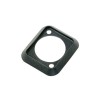 Neutrik NL4MP-ST - Speakon Connector 4 Pin female Panel-Mount D-Housing, black