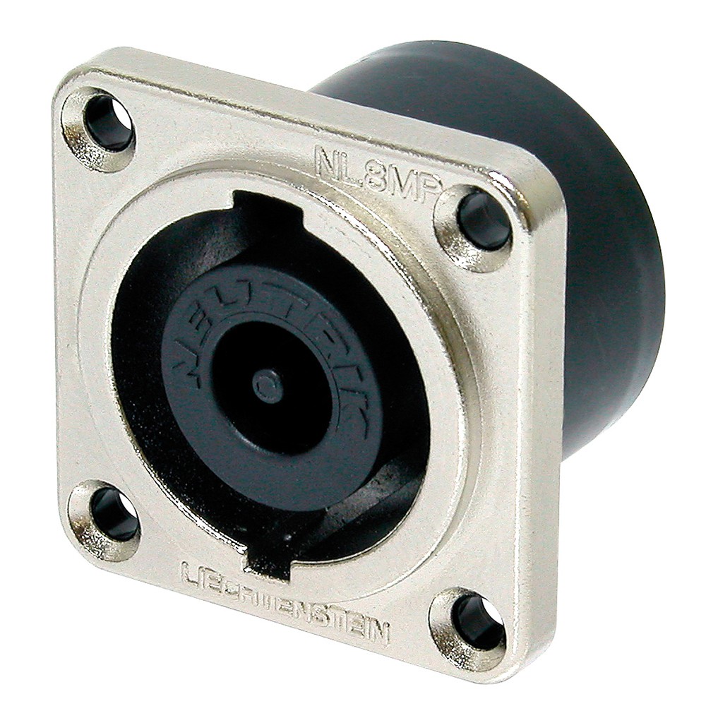 Neutrik NL8MPR - Speakon Connector 8 Pin Panel-Mount male, G-Housing Neutrik NL8MPR - Speakon Connector 8 Pin Panel-Mount male, G-Housing