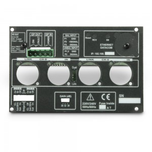Ram Audio S 1500 DSP GPIO - Końcówka mocy PA 2 x 880 W, 2 Ω, z modułami DSP i GPIO  