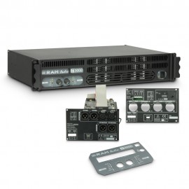 Ram Audio S 3000 DSP GPIO - Końcówka mocy PA 2 x 1570 W, 2 Ω, z modułami DSP i GPIO