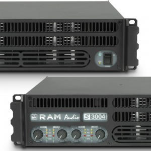 Ram Audio S 3004 - Końcówka mocy PA 4 x 700 W, 2 Ω  