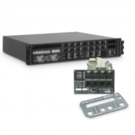Ram Audio S 3004 DSP - Końcówka mocy PA 4 x 700 W, 2 Ω, z modułem DSP