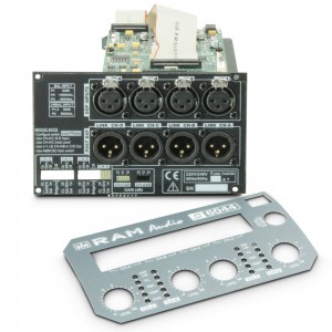 Ram Audio S 4004 DSP - Końcówka mocy PA 4 x 980 W, 2 Ω, z modułem DSP  