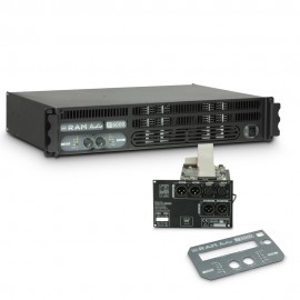 Ram Audio S 6000 DSP - Końcówka mocy PA 2 x 2950 W, 2 Ω, z modułem DSP
