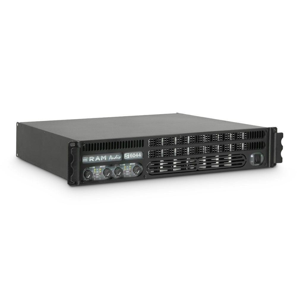 Ram Audio S 6044 - Końcówka mocy PA 4 x 1480 W, 4 Ω Ram Audio S 6044 - Końcówka mocy PA 4 x 1480 W, 4 Ω
