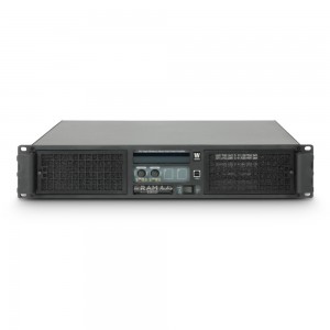 Ram Audio W 12000 DSP AES - Końcówka mocy PA 2 x 5900 W, 2 Ω, z modułem DSP i cyfrowym wejściem AES/EBU  