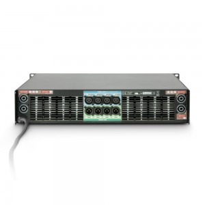 Ram Audio W 12004 DSP E - Końcówka mocy PA 4 x 3025 W, 2 Ω, z modułami DSP i Ethernet  