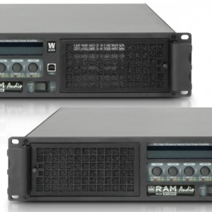 Ram Audio W 12044 25 - Końcówka mocy PA 4 x 2950 W, 4 Ω  