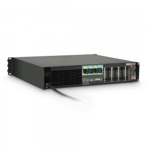 Ram Audio W 6000 DSP E - Końcówka mocy PA 2 x 3025 W, 2 Ω, z modułami DSP i Ethernet  