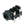 Neutrik MJ 2HF-S - Gniazdo 6,3 mm, jack, mono, czarne 