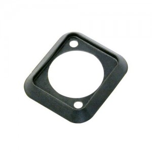 Neutrik SCDP 0 - Sealing and color coding gasket for D-size chassis connectors, black