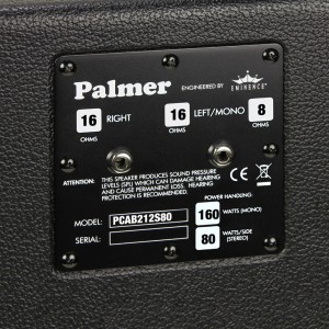 Palmer MI CAB 212 S80 - Kolumna gitarowa 2 x 12 z głośnikami Celestion Seventy 80, 8/16 Ω  