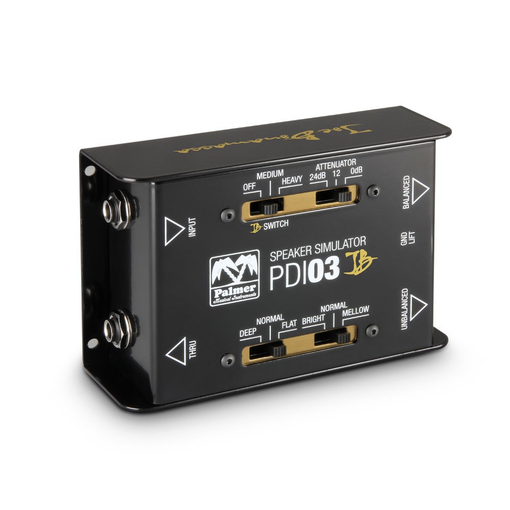 Palmer MI PDI 03 JB - DI-Box gitarowy Joe Bonamassa Signature z symulatorem głośnika