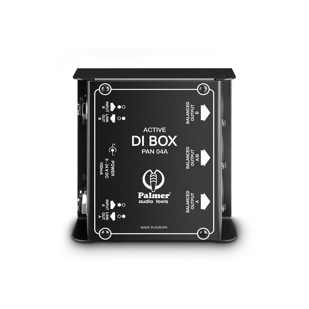 Palmer Pro PAN 04 A - Aktywny 2-kanałowy DI-box