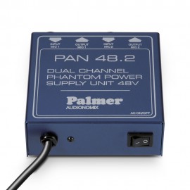 Palmer Pro PAN 48 - 2-kanałowe urządzenie do zasilania phantom