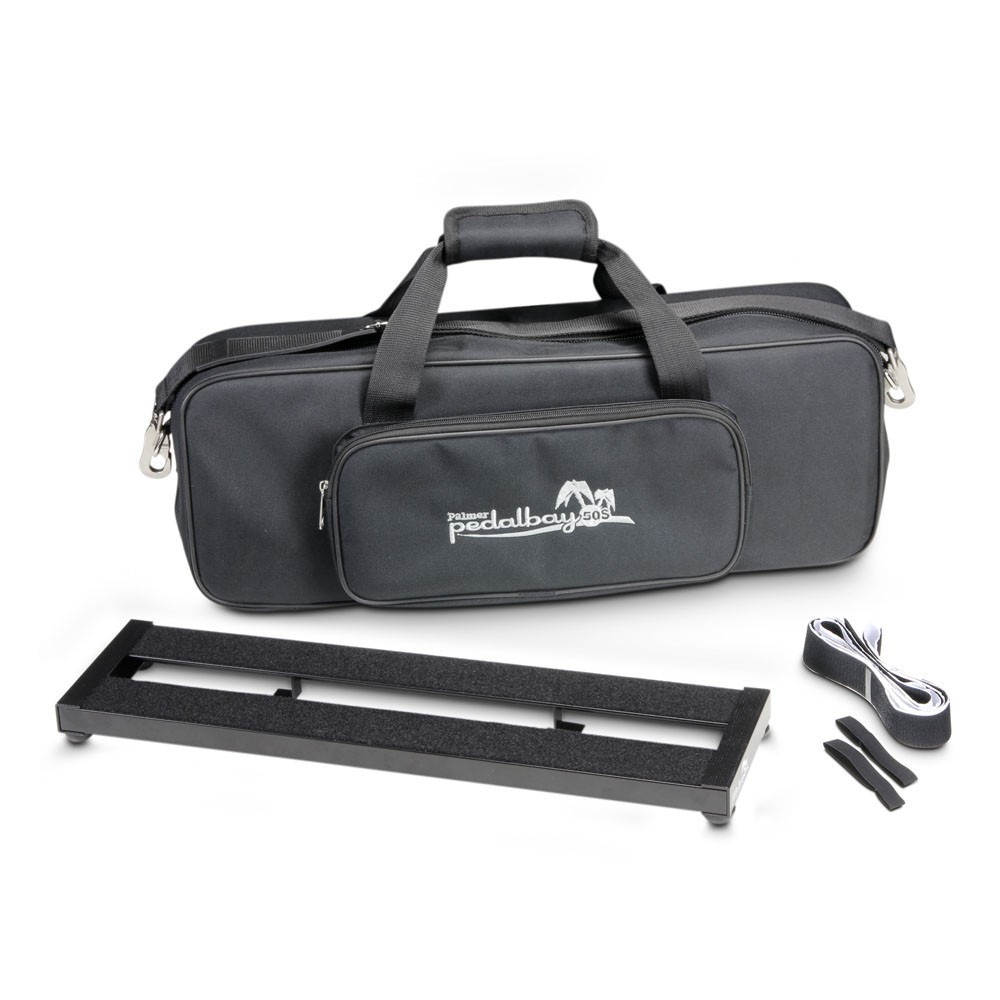 Palmer MI PEDALBAY® 50 S - Kompaktowy pedalboard z wyściełaną torbą, 50 cm  