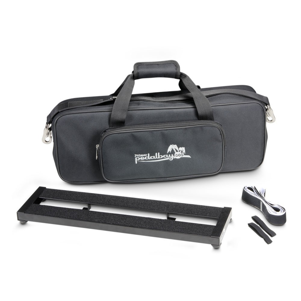 Palmer MI PEDALBAY® 50 S - Kompaktowy pedalboard z wyściełaną torbą, 50 cm