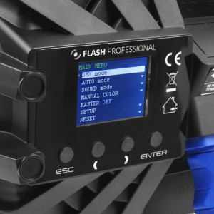 Flash Professional - LED PAR 64 SLIM 7x10W RGBW Mk2 LH - Reflektor typu Par P7100426