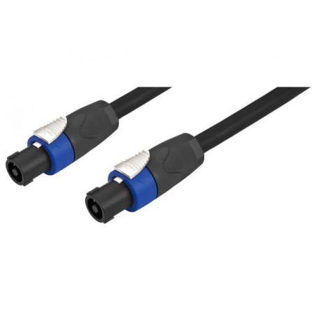 Monacor MSC-220/SW - Kabel głośnikowy, 20m, 4-pinowe wtyki NEUTRIK SPEAKON