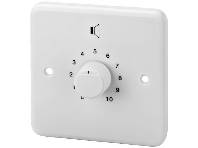 Monacor ATT-212/WS - Regulator głośności PA, 12W Monacor ATT-212/WS - Regulator głośności PA, 12W