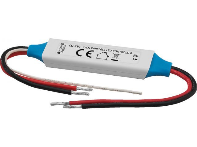 Monacor CU-1BT - Jednokanałowy, bezprzewodowy kontroler diodowy Monacor CU-1BT - Jednokanałowy, bezprzewodowy kontroler diodowy