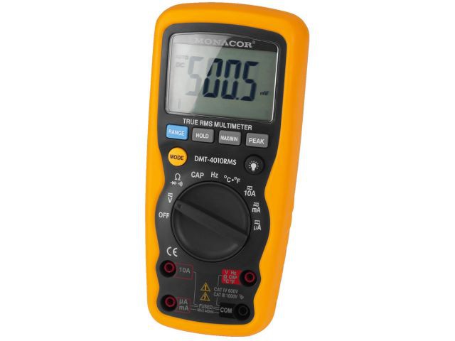 Monacor DMT-4010RMS - Miernik cyfrowy Monacor DMT-4010RMS - Miernik cyfrowy