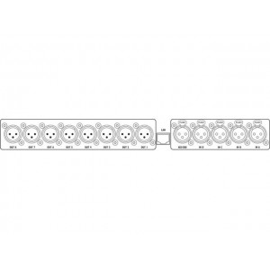 Monacor DSM-48LAN - Cyfrowy procesor głośnikowy