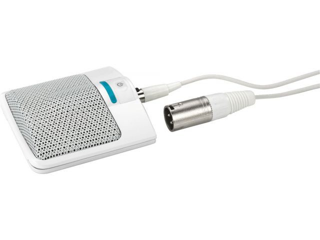 Monacor ECM-306B/WS - Mikrofon powierzchniowy