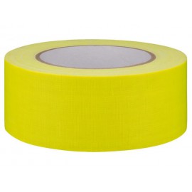 Monacor GB-50/NGE - Taśma odblaskowa typu “Gaffer”, neonowy żółty